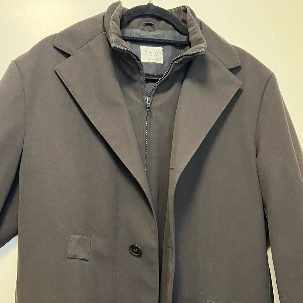 Armani Mens overcoat - Picture 5 of 6